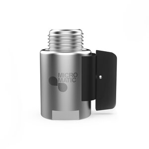 Straight Beer Tap Shut Off Valve - 304 Stainless Steel