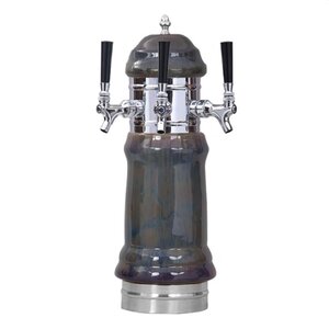 Rembrandt 3 Faucet Ceramic Beer Tower - Air-Cooled