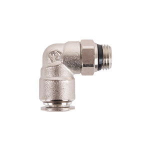 Connection -L- 3/8″ tube - 1/4″ thread