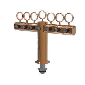 Font -Geneva T7, PVD Copper, medallion