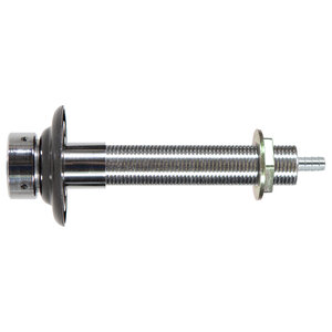 Beer Nipple Shank Faucet Assembly – 5-1/8"L with 3/16" Bore – Chrome Plated Brass