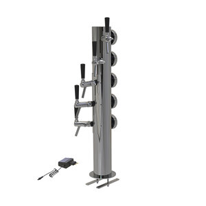 Font -Hightower I5, polished ss, Junior, frontlight