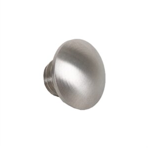 Blind plug -Medallion, 3/8″, mat chrome