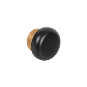Blind plug -Tap ½″, mat black