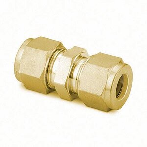 Connection -Swagelok, Tube fitting, brass