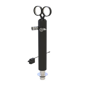 Font -Skagen I2, mat black, comp. medallion